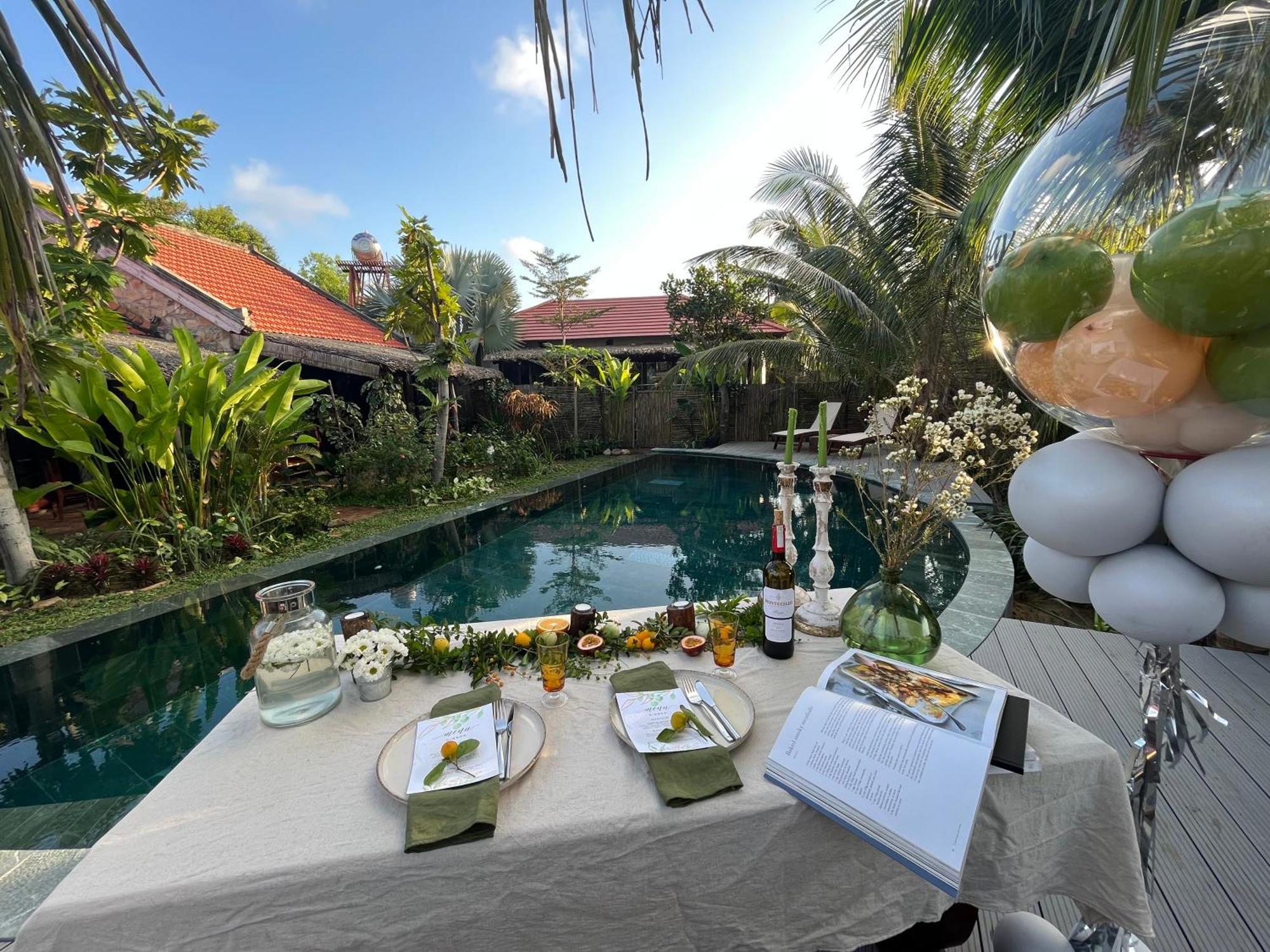 Pao Homes - An Bang Beach Stone Villa Exterior photo
